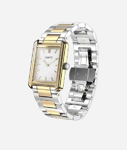 Cainte Armoy Two Tone Watch White 2.webp